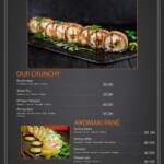 Menu Go Sushi Casablanca February 2024 005212-615400